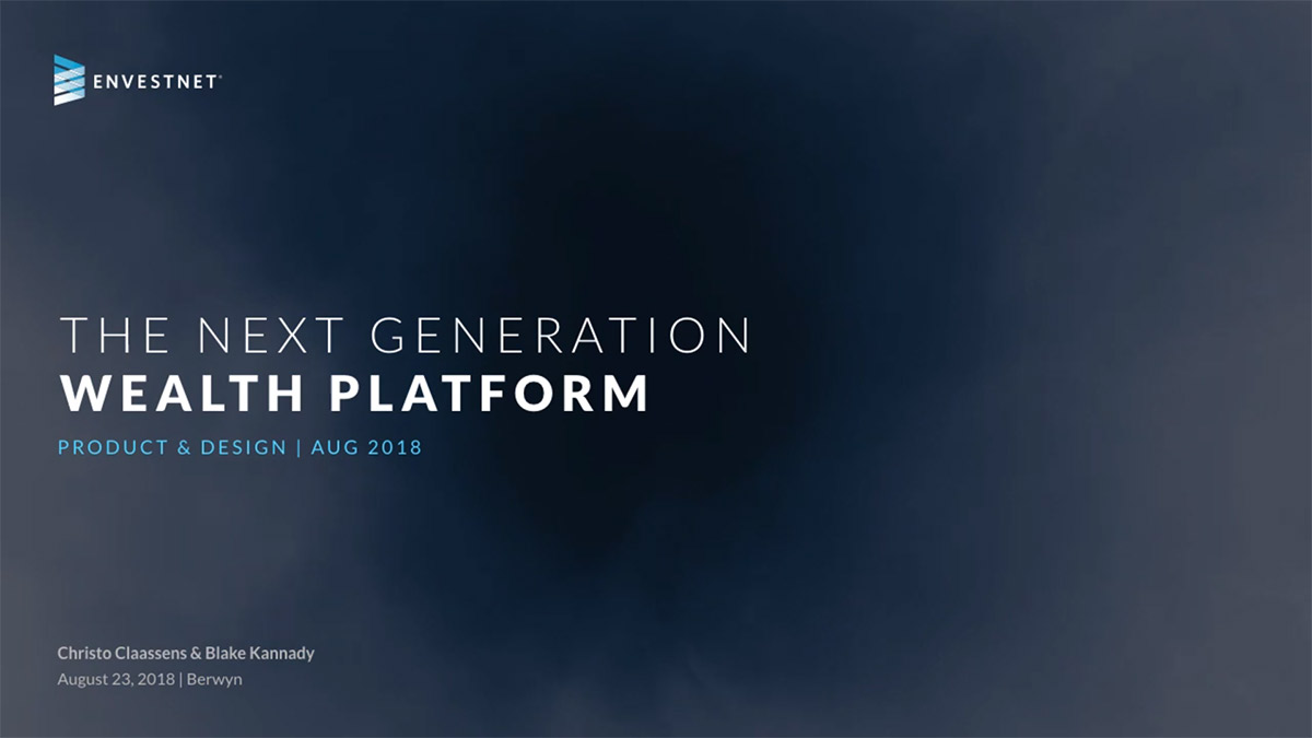 Video: Envision a future of Wealth Management