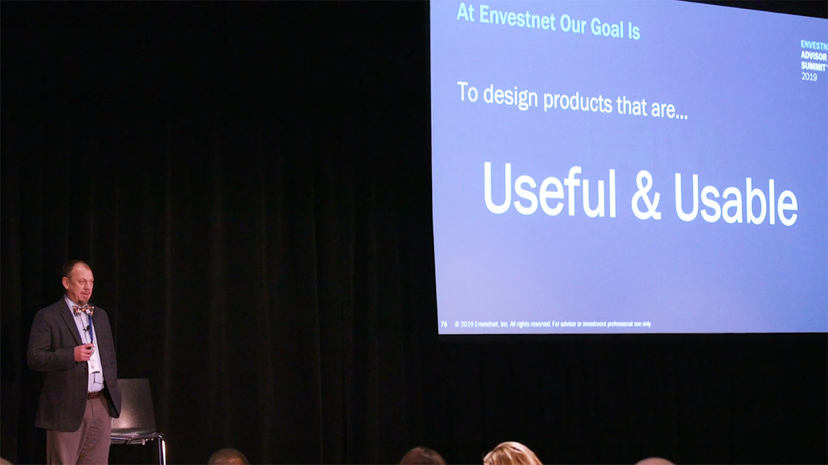 Screen capture: Christo Claassens at 2019 Advisor Summit